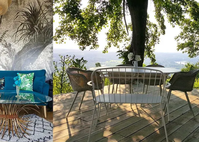 Деревянный коттедж Lodge-belvedere Sur Les Hauteurs De *